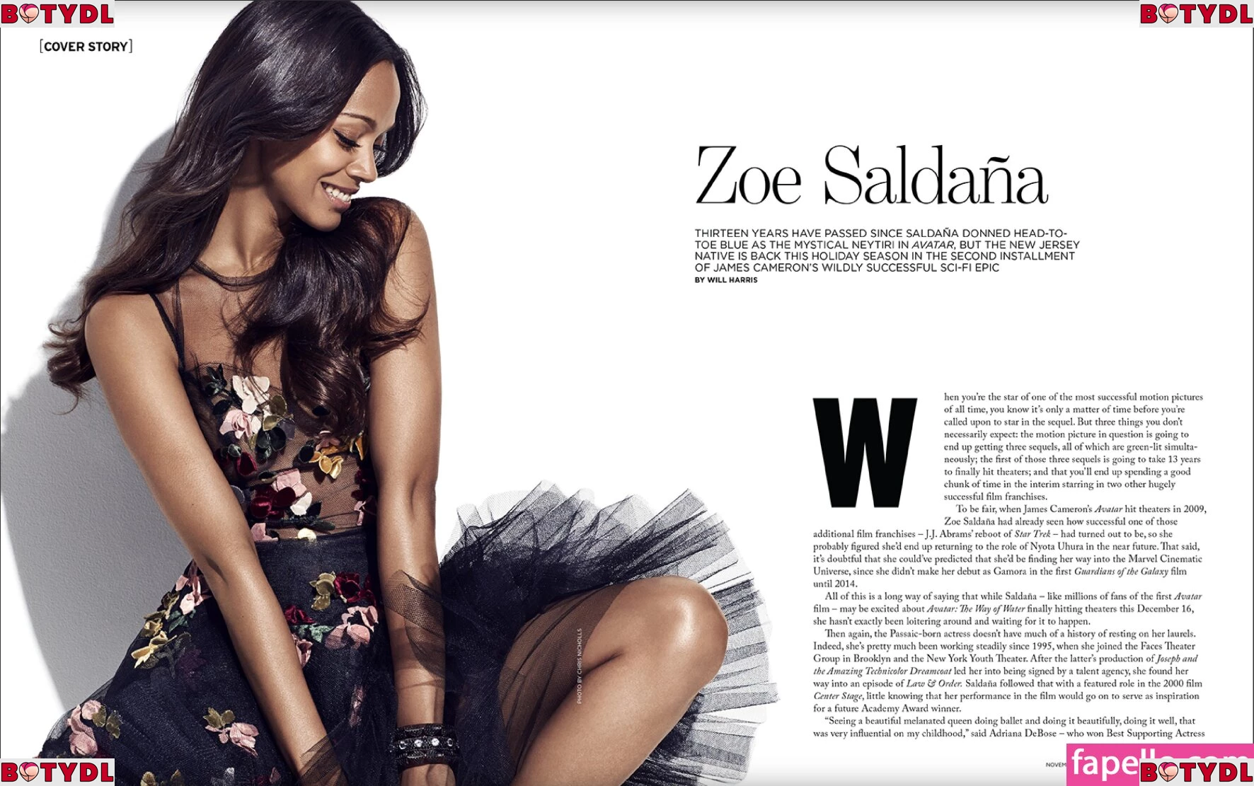 Zoe Saldana Onlyfans Photo Gallery 