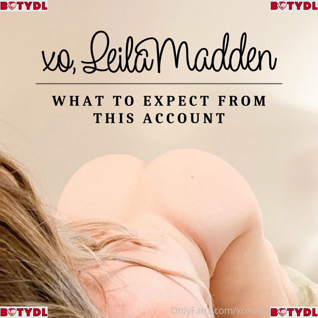 xoxo.leilamadden.free Onlyfans Photo Gallery 